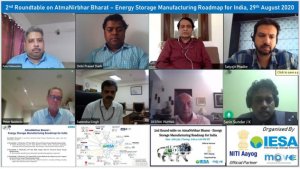 Mr. Deepak Pahwa along with Shri Suresh Prabhu, India’s Sherpa to G20, G7 Addresses IESA’s 2nd Roundtable on AatmaNirbhar Bharat